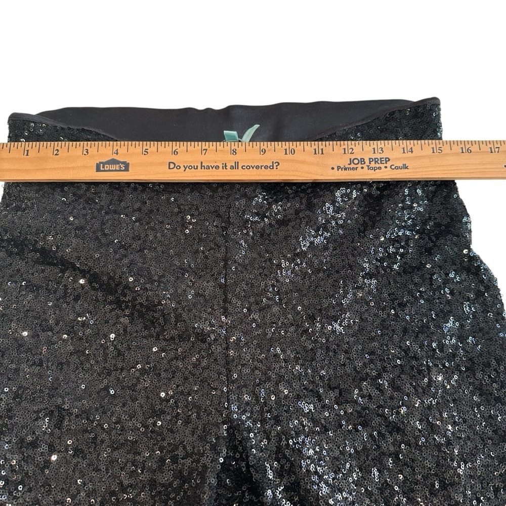 La Cite Black Sequin Pants - Picture 11 of 16